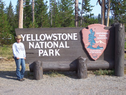 Franco and Palmira Yellowstone Photo